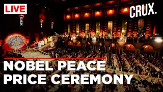 2023 Nobel Peace Price Award Ceremony Live From Oslo City Hall In Norway | Narges Mohammadi