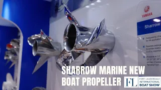 Sharrow Marine Prop at the Yamaha Booth FLIBS 2022