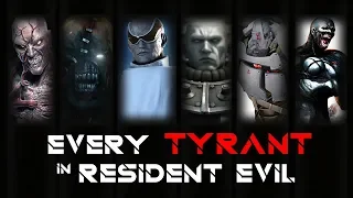 ALL TYPES/KINDS OF TYRANT | BOSS BATTLE in RESIDENT EVIL GAME