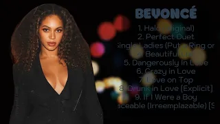 ✔️ Beyoncé ✔️ ~ Greatest Hits Full Album ~ Playlist 2024 ✔️