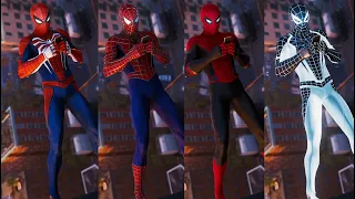 Spider-Man and Mary Jane Take a Break w/ Every Suit (All 45 Suits) - Marvel's Spider-Man Remastered