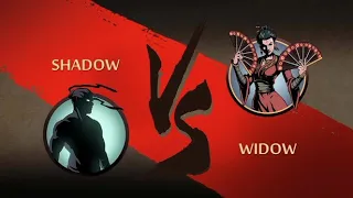finally I defeated widow.
