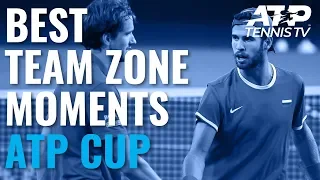 On-Court Coaching & Epic Celebrations: Best Team Zone Moments at the 2020 ATP Cup