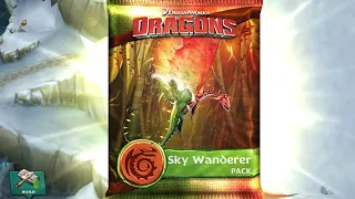 SKY WANDERER PACK - NEW PACK OPENING - Dragons: Rise of Berk