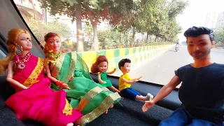 Dilli Wali Barbie Epi-83/Barbie Doll All Day Routine In Indian Village/Barbie Doll Bedtime Story