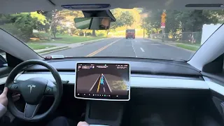 Tesla FSD Beta New York No Disengagements