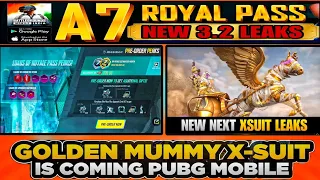 BGMI NEXT A7 ROYAL PASS 😱 1 TO 100 RP REWARDS & XSUIT Tips👍