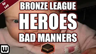 BRONZE LEAGUE HEROES #140 | EXTREME Bad Manners - Meph v zorro