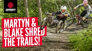 Martyn Ashton & Blake Samson Ride Bike Park Wales