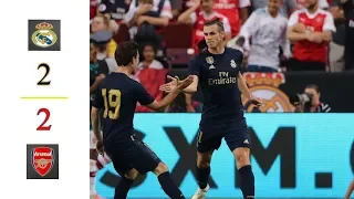 Real Madrid vs Arsenal | 2-2 ( 3 2 ) Penalties Highlights & Goals  ICC 2019