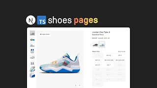 🍿 СТРИМ 👟 NIKE SHOP генерация страниц для кроссовок, еще чуть-чуть и закончим проект