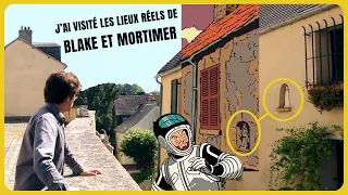 I visited the real places of the comic strip Blake and Mortimer and the diabolical trap