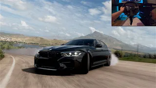 Recklessly Driving a BMW M5 F90 | Forza Horizon 5 | Thrustmaster T300RS gameplay