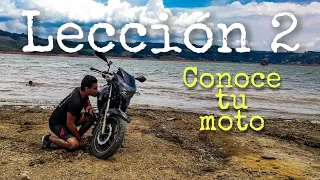 APRENDE A MANEJAR MOTO FÁCIL | Lección 2: CONOCE TU MOTO