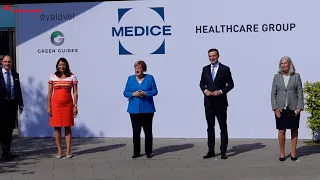 Merkel zu Besuch bei Medice