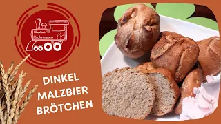 DINKEL - MALZBIER - BRÖTCHEN 😍 mit Übernachtgare ... Thermomix® TM6,TM5, TM31