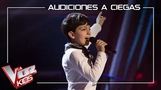 Pablo Castiñeira - Sweet child of mine | Blind Auditions | The Voice Kids Antena 3 2019