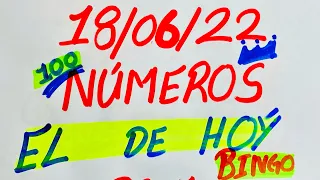 NUMEROS PERFECTO PARA HOY 18/06/22 DE JUNIO 2022 , NUMEROS PARA LOTERIAS