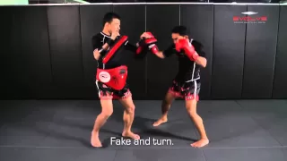 Muay Thai: POWERFUL Muay Thai KO combination! | Evolve University