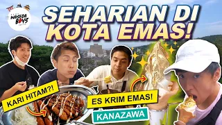 NEMU ES KRIM EMAS! KELILING DAN KULINERAN DI KOTA EMAS JEPANG! | Waseda Boys Trip #29