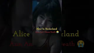 Alice In Borderland Ann And Akane Death #Shorts