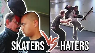 NEW - SKATERS vs HATERS | BEST OF 2019 ( Skateboarders vs Angry People Compilation)