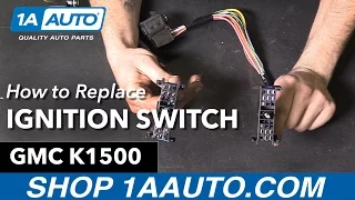 How to Replace Ignition Starter Switch 95-96 GMC K1500