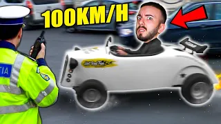 100KM/h cu MINI MASINA prin ORAS