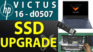 How to Upgrade Storage SSD for HP Victus 16 d0507 Laptop