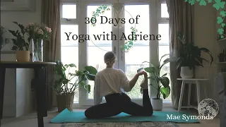 🌼I COMPLETED 30DAYS OF YOGA WITH ADRIENE🌼 - Breath Results and Review!🙏