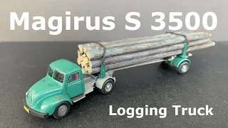 Magirus S 3500 from Wiking - Unboxing and Improving