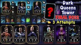 Dark Queen's Tower 200 FINAL BOSS using Gold Team | Mortal Kombat Mobile