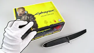 Unboxing CYBERPUNK 2077 Collector's Box + Dual Shock 4 (Unofficial) + Diskette