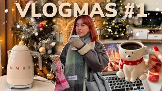 vlogmas #1 | покупки на зиму, прогулки и много уюта