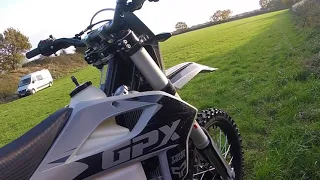 GPX TSE 250R Unseen footage of initial thoughts.