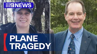Tragic new details emerge of two Victoria plane crash victims | 9 News Australia