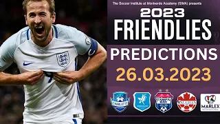 FOOTBALL PREDICTIONS TODAY 26/3/2023|SOCCER PREDICTIONS|BETTING TIPS| Today's betting tips26/3/2023