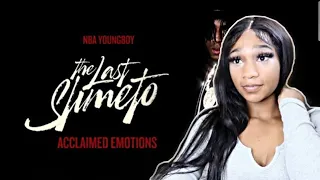 NBA Youngboy- Acclaimed Emotions [Official Audio] | Reaction