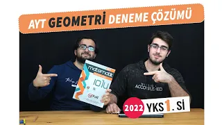 TÜRKİYE BİRİNCİSİ İLE AYT GEOMETRİ DENEME ÇÖZÜMÜ 🎉