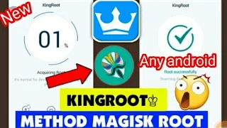 2023 KINGOROOT To Magisk App Root Any Android Mobile || Without Pc Android 4 To 11 Version Rooting