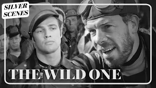 Johnny Fights Chino - Marlon Brando | The Wild One | Silver Scenes