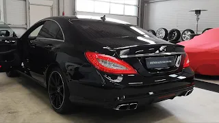 Mercedes CLS 63AMG Businesslimo mit Bums und Sound