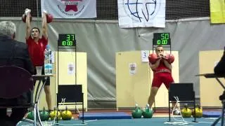 Fedor Fuglev Jerk 2x32kg 120 reps