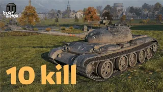 121B - 10 kills & 11K damage - World Of Tanks