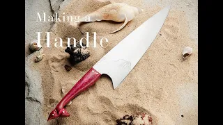 Making a chef knife handle