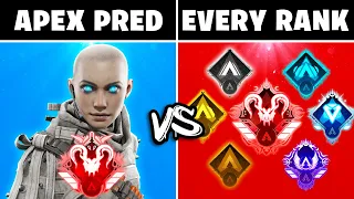 Can a Apex Predator 1v7 EVERY RANK at the SAME TIME!