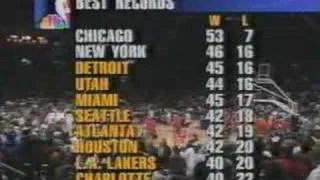 1997 NBA NBC - Bulls vs. Knicks Introduction