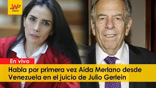 EN VIVO: Habla por primera vez Aida Merlano desde Venezuela en el juicio de Julio Gerlein