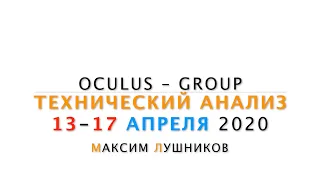 Технический обзор рынка Форекс на неделю: 13 - 17 Апреля 2020 от Максима Лушникова