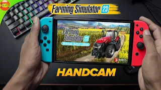 Farming Simulator 23 Mobile on Nintendo Switch - Handcam Gameplay